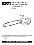 Ryobi RY43006 Operator`s manual