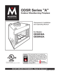 Raypak Majestic ODSR36A Installation manual