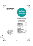 Sharp AR-208S Specifications