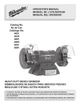 Milwaukee 5091 Operator`s manual