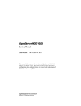 HP AlphaServer 4000 Service manual