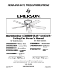 Emerson CF805SWW01 Owner`s manual
