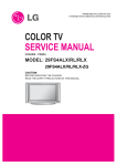 Philips 32-COLORTV W-PIP - Service manual