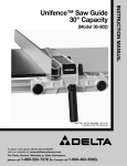 Delta 36-902 Instruction manual