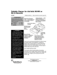 Radio Shack Ni-Cd Owner`s manual