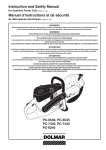 Dolmar PC-6530 Instruction and safety Owner`s manual