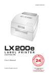 Primera LX200e User`s manual