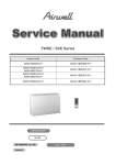 Airwell AWSI-SXE009/012-N11 Product data