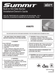 Weber Genesis 2300 NG Owner`s manual