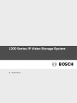 Bosch 1200 Series IP Installation manual