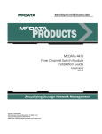 McDATA 4416 Installation guide