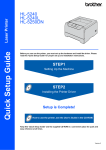 Brother 5250DN - B/W Laser Printer Setup guide