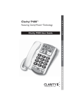 Clarity P400 User guide