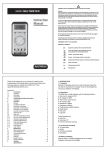 MARTINDALE MM84 Instruction manual