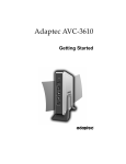Adaptec 2042900ENFR - VideOh! DVD Media Center USB 2.0 Edition Instruction manual
