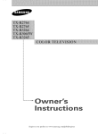 Samsung TX-R3065W Specifications