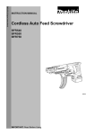 Makita BFR750 Instruction manual