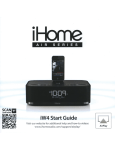 SDI Technologies iHome iP57 User manual