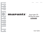 Marantz 5411 10470 007M Owner`s manual