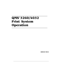 QMS 3260 Specifications