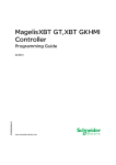 Schneider Electric Magelis XBT GT Technical information