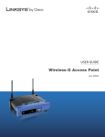 Cisco WAP54GX User guide