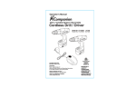 Craftsman COMPANION 27812 Operator`s manual