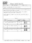 Epson GQ-3500 User`s manual