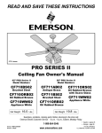 Emerson CF710ORB02 Owner`s manual