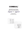 Comdial 8312S User`s guide