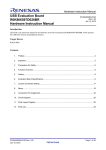 Renesas R0K866597D020BR Instruction manual