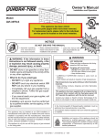 Quadra-Fire QVI35 Owner`s manual