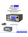 DEI PDG-2515/2520 Specifications