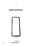 Electrolux 2223 429-31 User manual