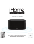 SDI Technologies IHOME ID85 User manual