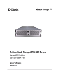 D-Link DSN-1100-10 - xStack Storage Area Network Array Hard Drive User`s guide