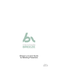 Breeze Live User Guide for Meeting Presenters