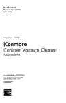 Sears Vacuum Cleaner Use & care guide