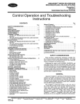 Carrier AQUAZONE RWS Instruction manual