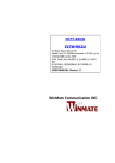 Winmate IV70 User manual
