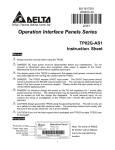 Operation Interface Panels Series TP02G-AS1