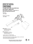 Craftsman 138.74898 Operator`s manual