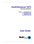 Multitech MT9234ZPX-UPCI User guide