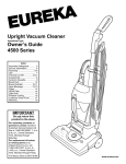 Eureka 4500 Series Specifications