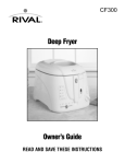 Deep Fryer Owner`s Guide