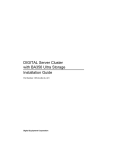 Digital Equipment Corporation SCSI Installation guide