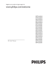 Philips 32PFL6626H User manual