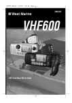 West Marine VHF650 Specifications
