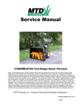 MTD 31AE5MLG729 Service manual