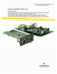 Emerson DataMate 3000 Series Installation manual
